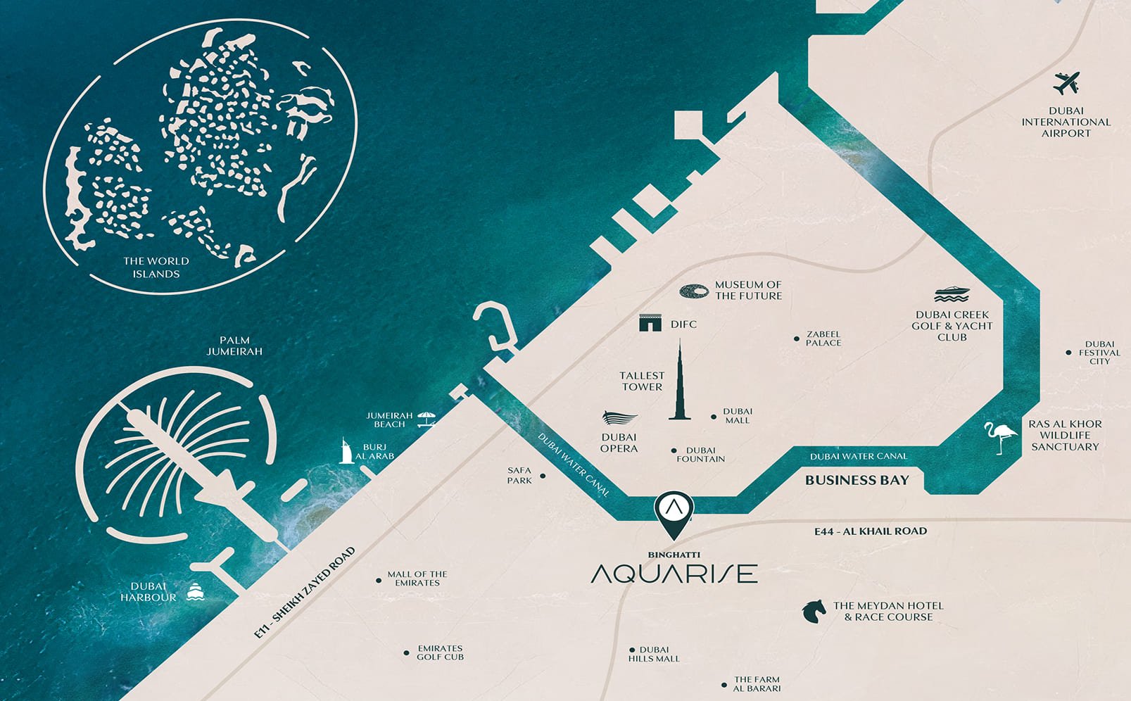 Business Bay Location